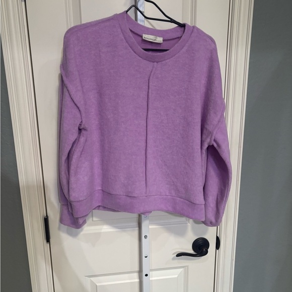 Zenana Front Seam Round Neck Sweater Size XL/L NEW - Picture 2 of 5